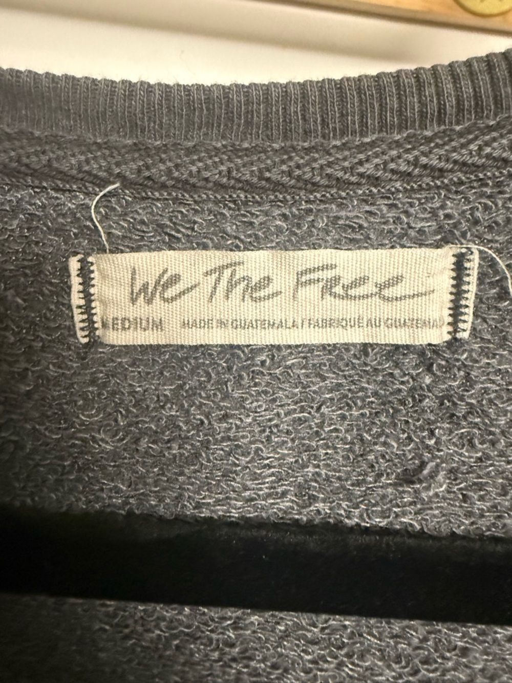 We The Free Charcoal High-Low Sweatshirt Dress - Picture 6 of 8